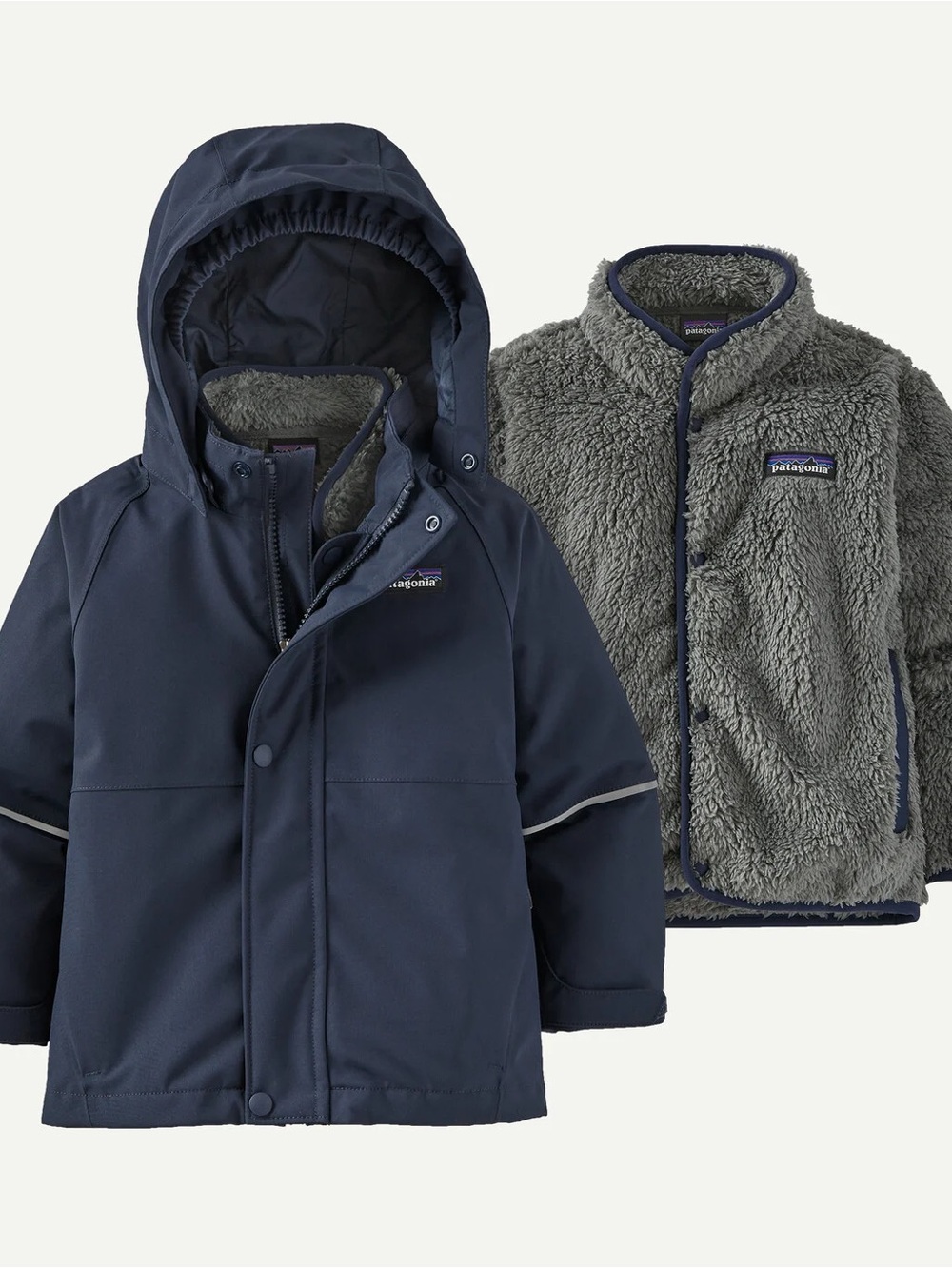PATAGONIA BABY ALL SEASONS 3 IN 1 JACKET NEW NAVY - 4T